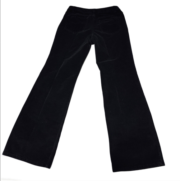 J Jill  Boot Cut  Women's Size 8 Mid-rise  Corduroy  Jeans  Black - Picture 5 of 15